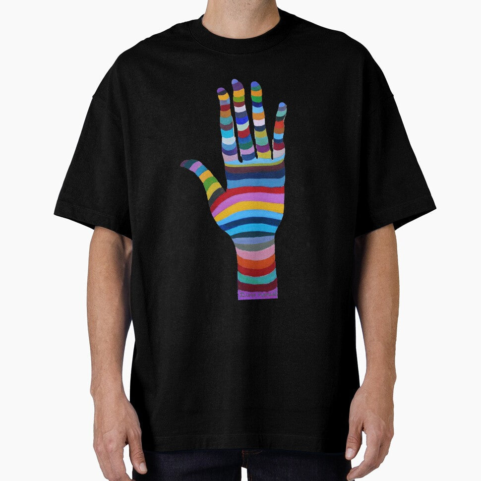 rainbow hand by Diego Manuel Rodriguez Unisex T-shirt, Sweatshirt, Hoodie, Long Sleeve Tee - T-Shirt, Sweatshirt, Hoodie