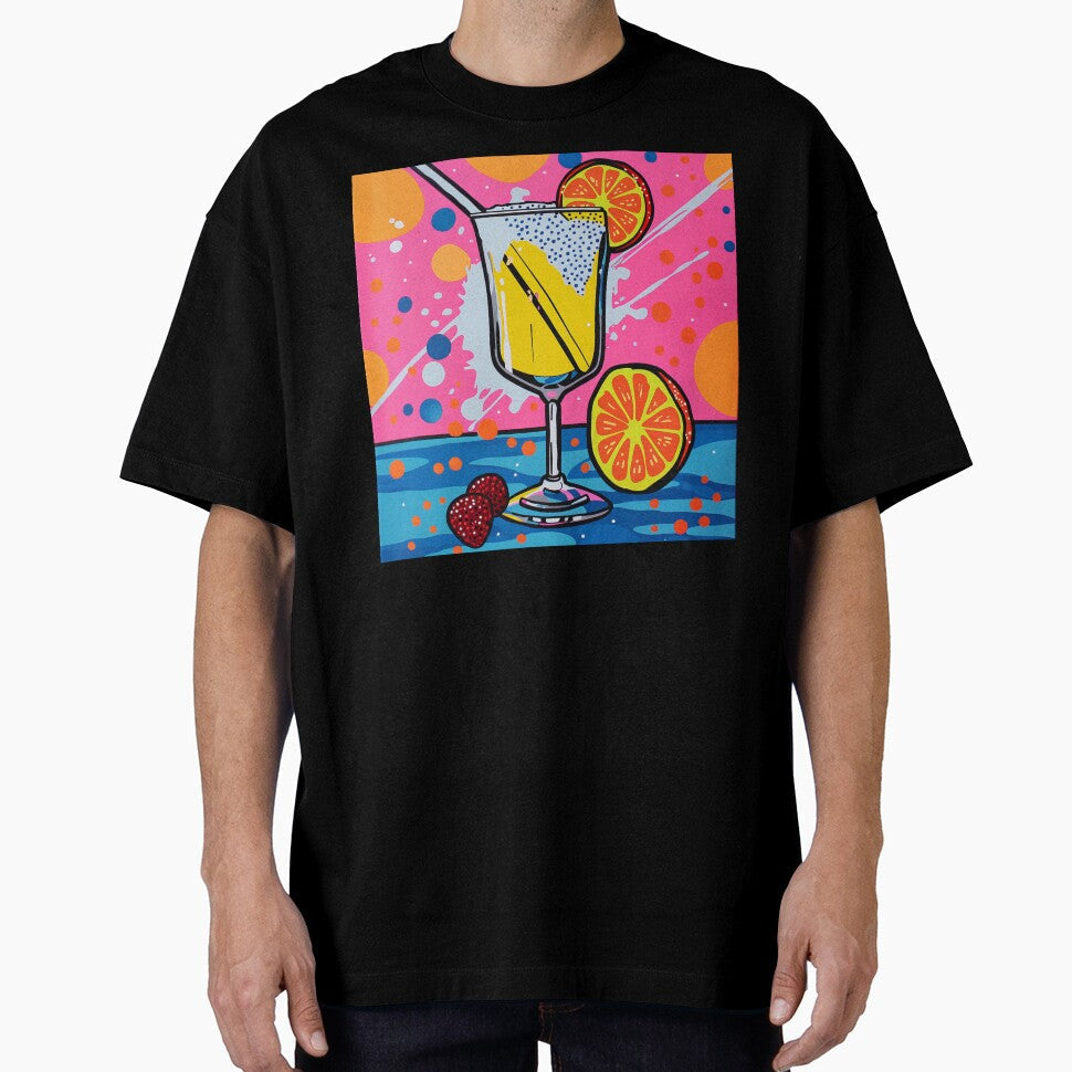 Cocktail Pop Art 3 by AstroRisq Unisex T-shirt, Sweatshirt, Hoodie, Long Sleeve Tee - T-Shirt, Sweatshirt, Hoodie