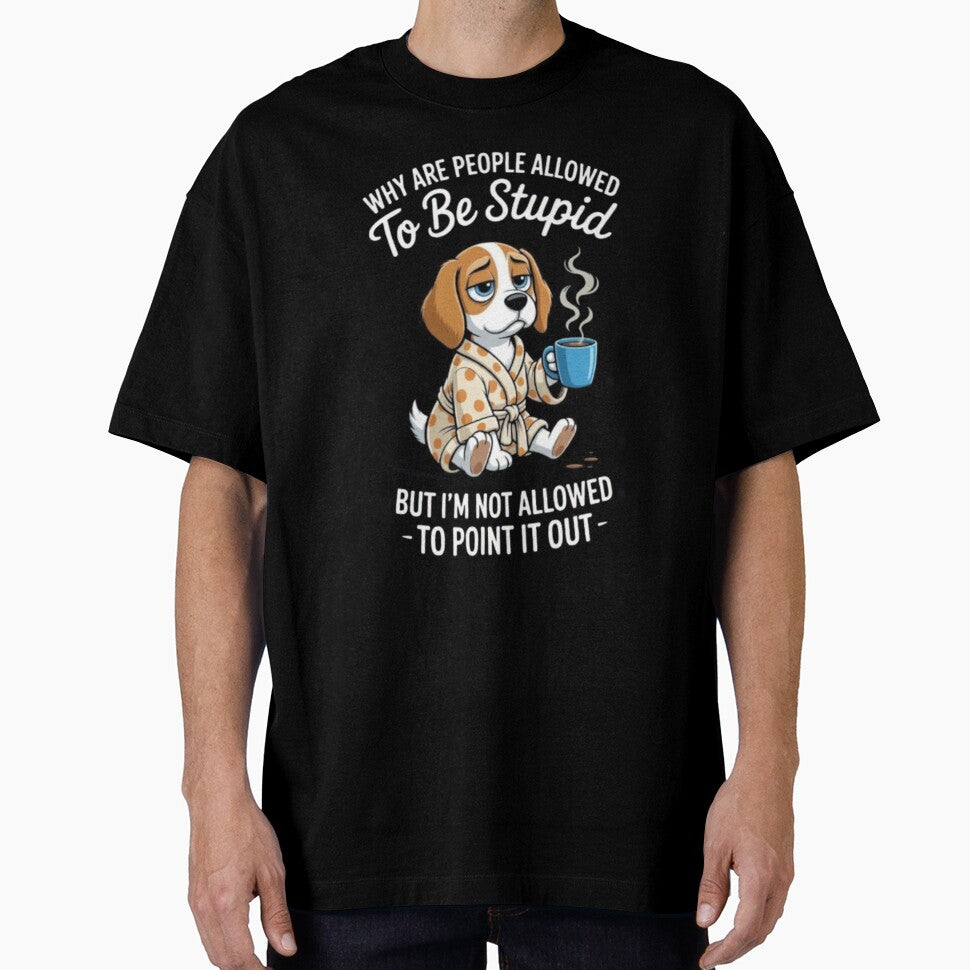 Beagle points out idiots by GalacticRiker Unisex T-shirt, Sweatshirt, Hoodie, Long Sleeve Tee - T-Shirt, Sweatshirt, Hoodie