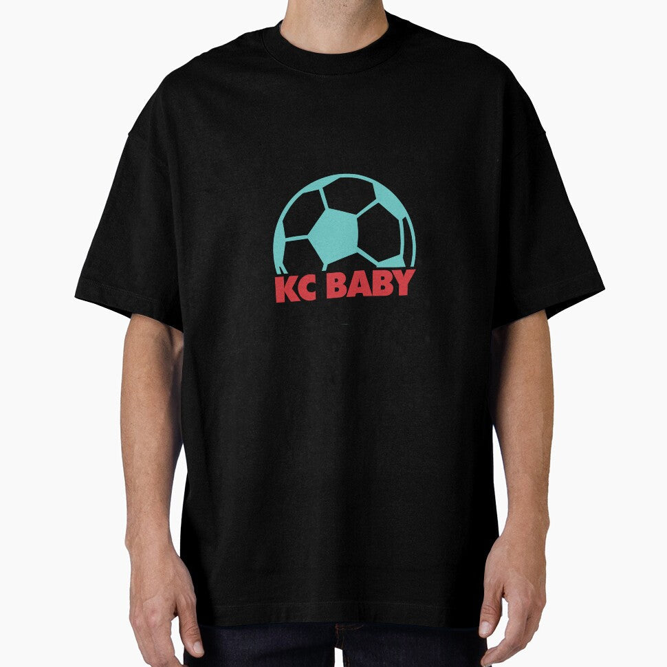 KC Baby Soccer Ball Logo Sticker by eliciacastillo Unisex T-shirt, Sweatshirt, Hoodie, Long Sleeve Tee - T-Shirt, Sweatshirt, Hoodie