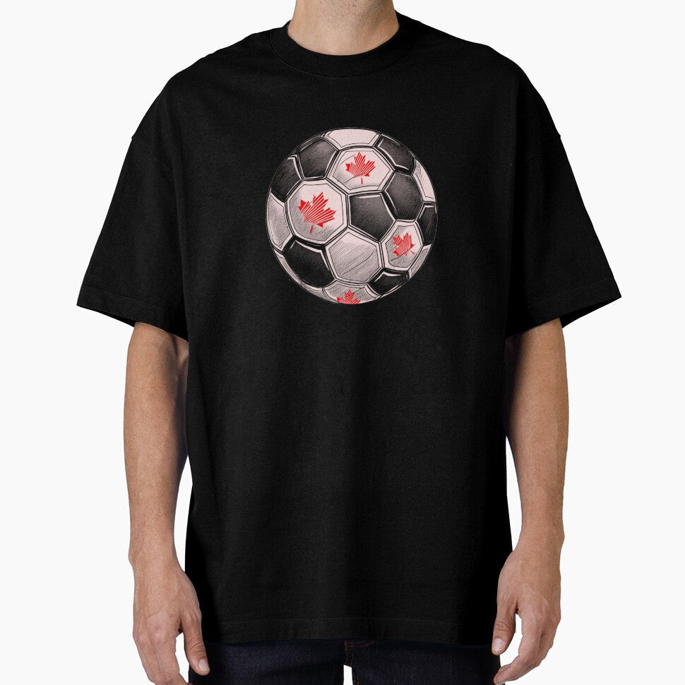 Canada 2026 Soccer Vibes by Flower Magic Unisex T-shirt, Sweatshirt, Hoodie, Long Sleeve Tee - T-Shirt, Sweatshirt, Hoodie