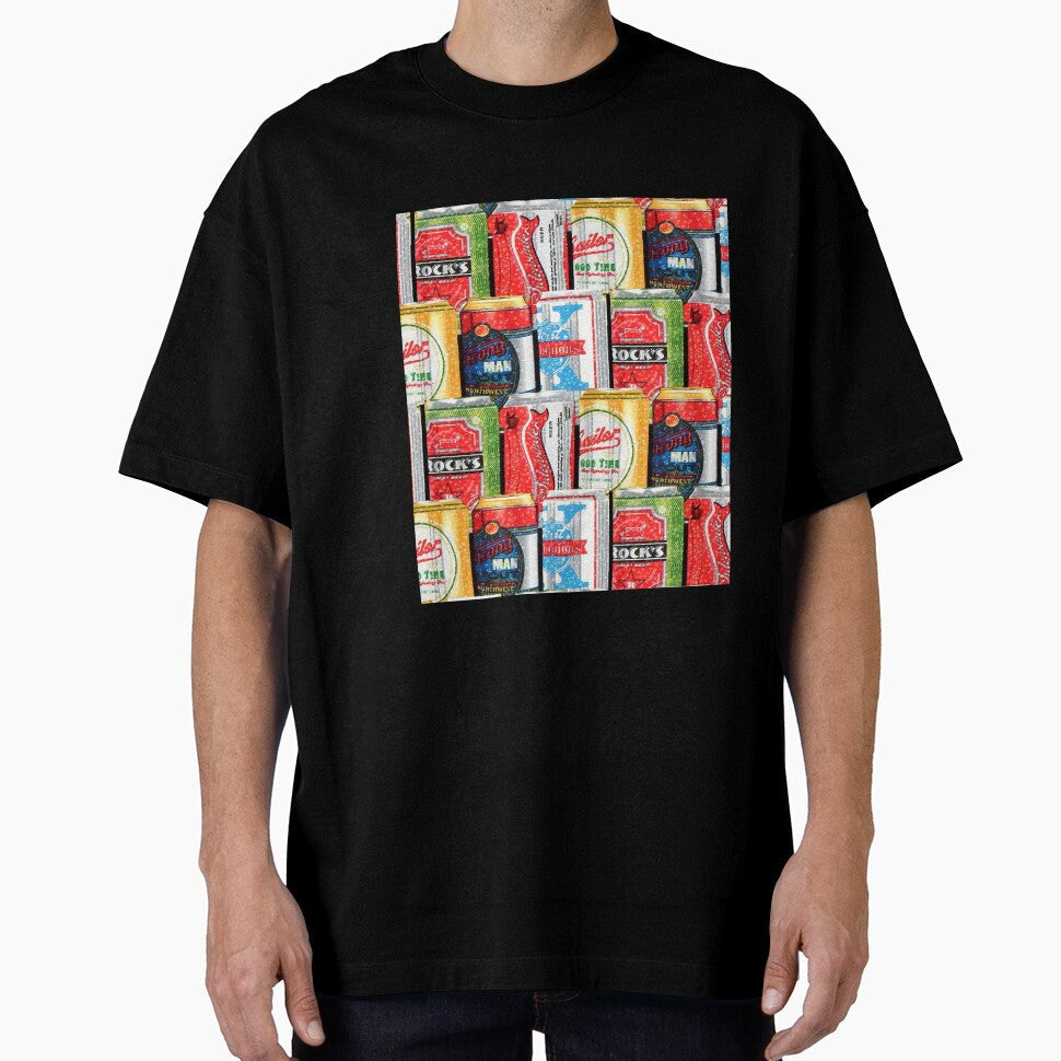 Craft beer cans Patterns by Wilkinson39 Unisex T-shirt, Sweatshirt, Hoodie, Long Sleeve Tee - T-Shirt, Sweatshirt, Hoodie