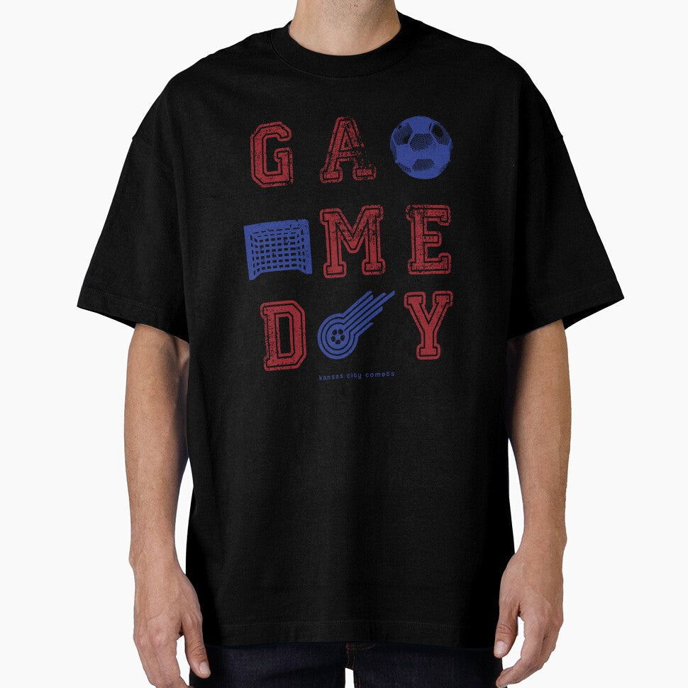 Comets Game Day - Red & Blue by calliew1217 Unisex T-shirt, Sweatshirt, Hoodie, Long Sleeve Tee - T-Shirt, Sweatshirt, Hoodie