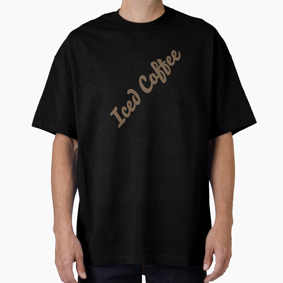 Iced Coffee Pattern by CreativeDraws42 Unisex T-shirt, Sweatshirt, Hoodie, Long Sleeve Tee - T-Shirt, Sweatshirt, Hoodie
