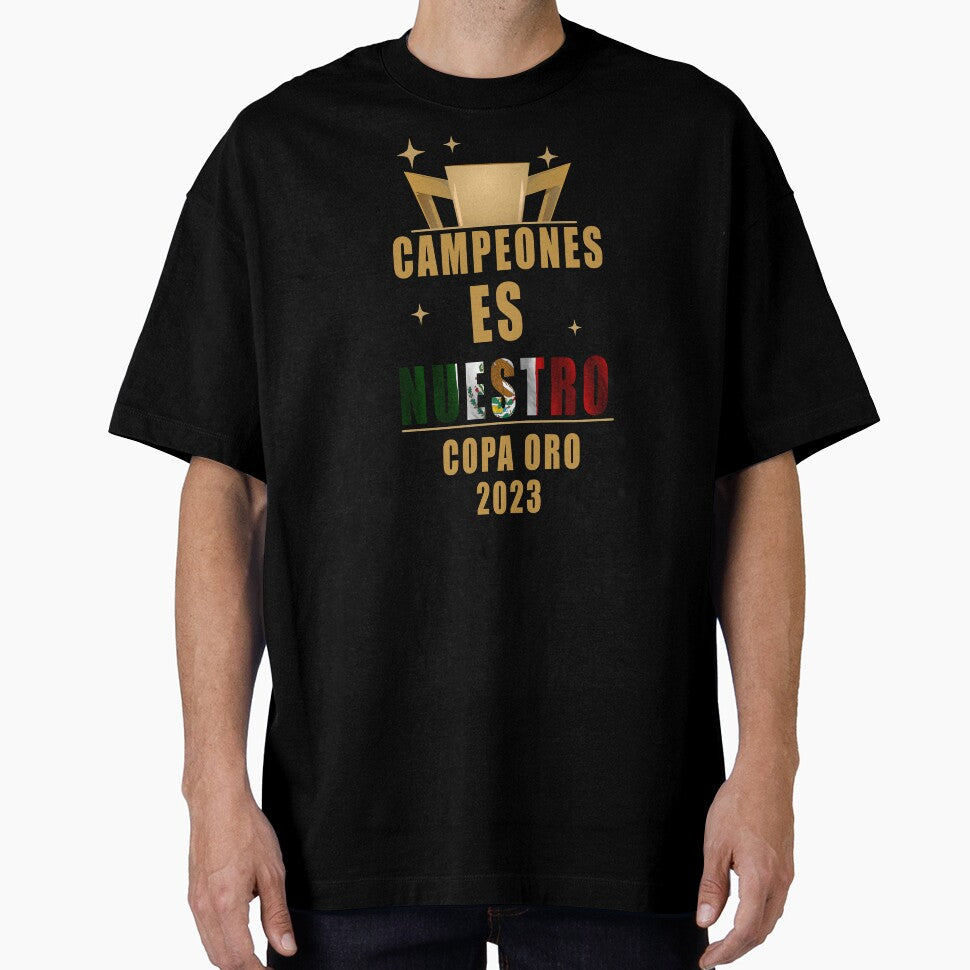 Playera campeon copa oro 2023 gold cup champion Mexico by Optimus-Designs Unisex T-shirt, Sweatshirt, Hoodie, Long Sleeve Tee - T-Shirt, Sweatshirt, Hoodie