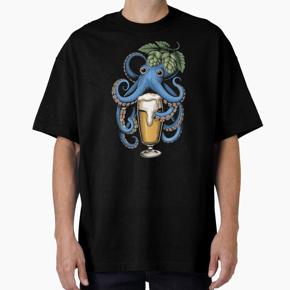 Hoptopus by MichalWeider Unisex T-shirt, Sweatshirt, Hoodie, Long Sleeve Tee - T-Shirt, Sweatshirt, Hoodie