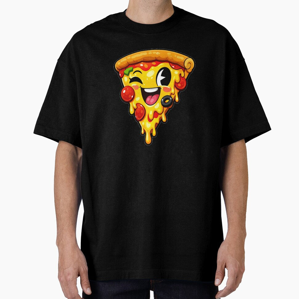 Pizza slice by capitanmoscamx Unisex T-shirt, Sweatshirt, Hoodie, Long Sleeve Tee - T-Shirt, Sweatshirt, Hoodie