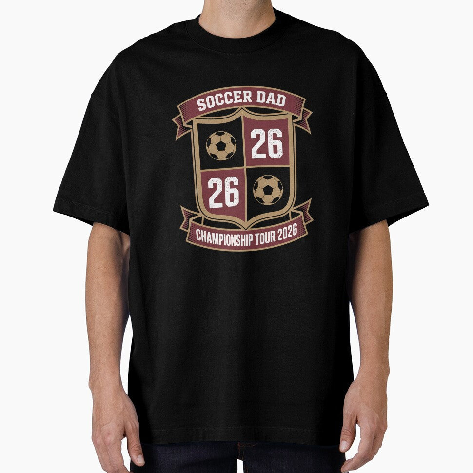 Mens Soccer Dad 2026 Championship Tour 2026 by grounabslaninal Unisex T-shirt, Sweatshirt, Hoodie, Long Sleeve Tee - T-Shirt, Sweatshirt, Hoodie