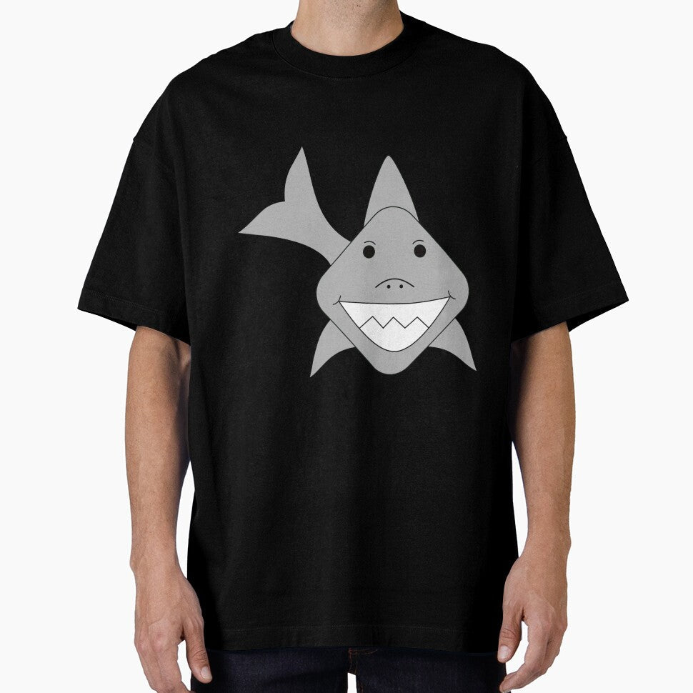 Cute Shark With A Precious Face Drawn in The Kawaii Style by CreativeCranium Unisex T-shirt, Sweatshirt, Hoodie, Long Sleeve Tee - T-Shirt, Sweatshirt, Hoodie