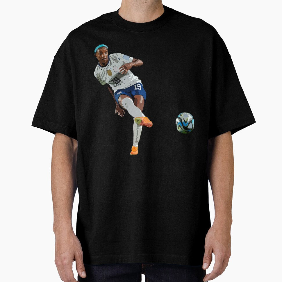Crystal Dunn by raffrasta Unisex T-shirt, Sweatshirt, Hoodie, Long Sleeve Tee - T-Shirt, Sweatshirt, Hoodie