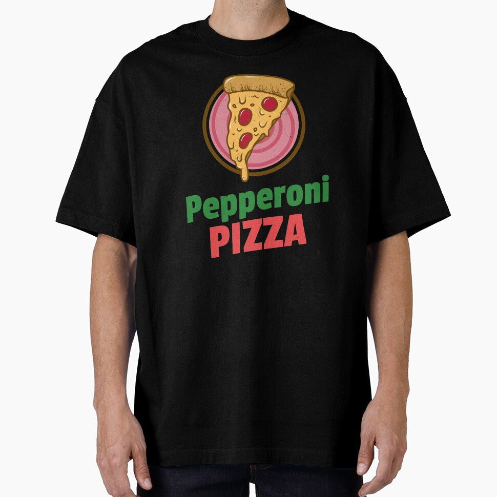 Pepperoni Pizza by Balkanfood Unisex T-shirt, Sweatshirt, Hoodie, Long Sleeve Tee - T-Shirt, Sweatshirt, Hoodie