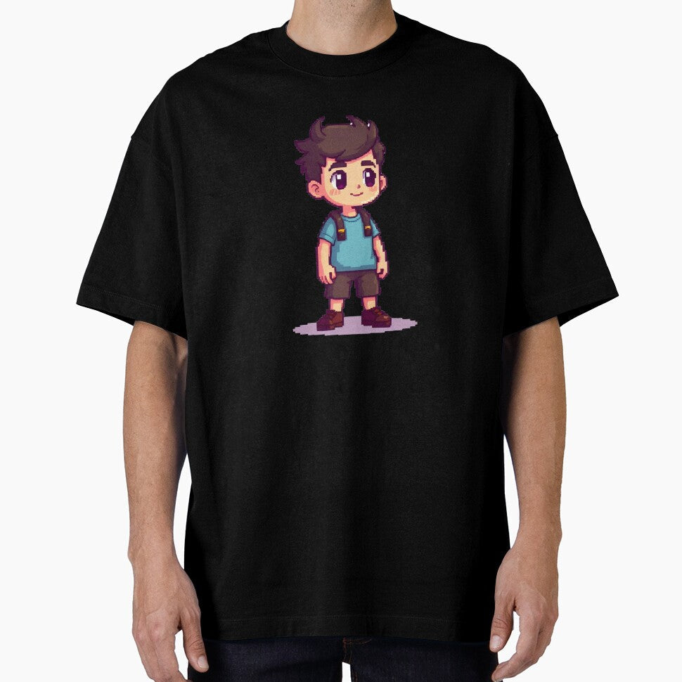 Pixel Boy by rediantblog Unisex T-shirt, Sweatshirt, Hoodie, Long Sleeve Tee - T-Shirt, Sweatshirt, Hoodie