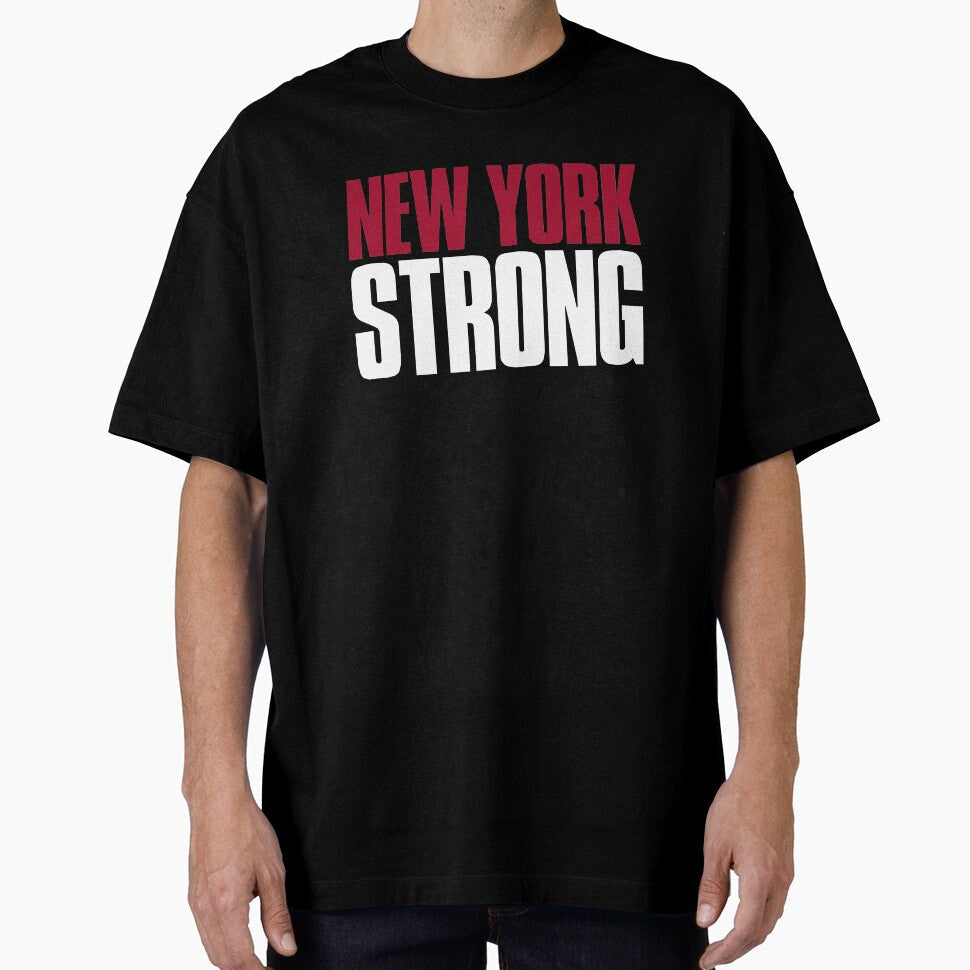 New York Strong Fan by elhefe Unisex T-shirt, Sweatshirt, Hoodie, Long Sleeve Tee - T-Shirt, Sweatshirt, Hoodie