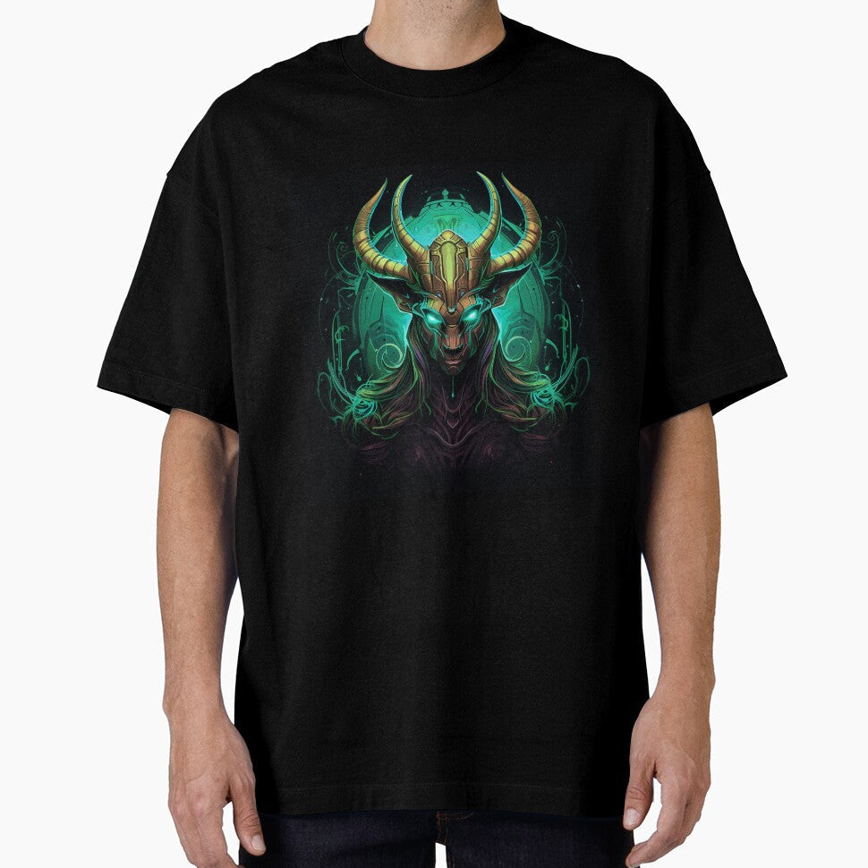 Goat God Neon Pop Art 2 by AstroRisq Unisex T-shirt, Sweatshirt, Hoodie, Long Sleeve Tee - T-Shirt, Sweatshirt, Hoodie