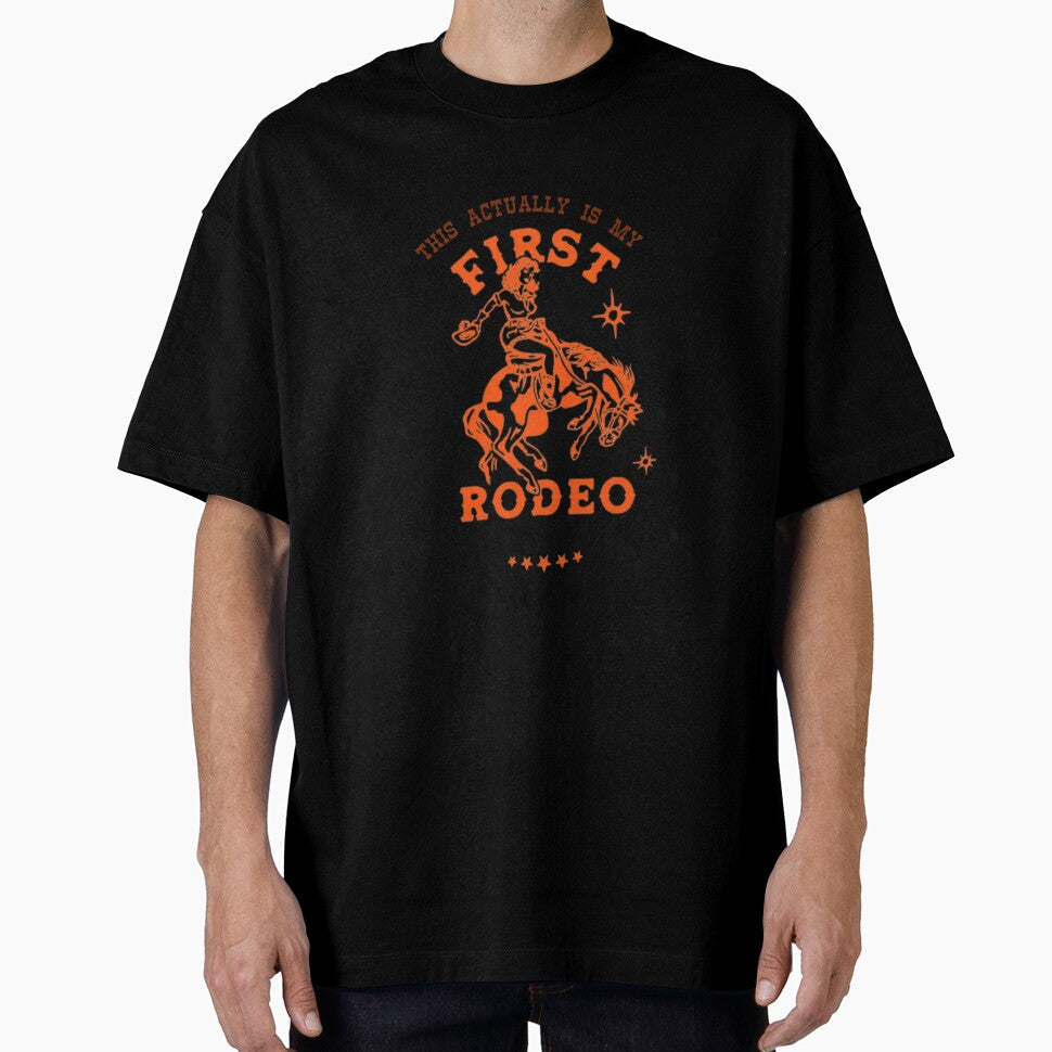 First Rodeo by AmieSab Unisex T-shirt, Sweatshirt, Hoodie, Long Sleeve Tee - T-Shirt, Sweatshirt, Hoodie