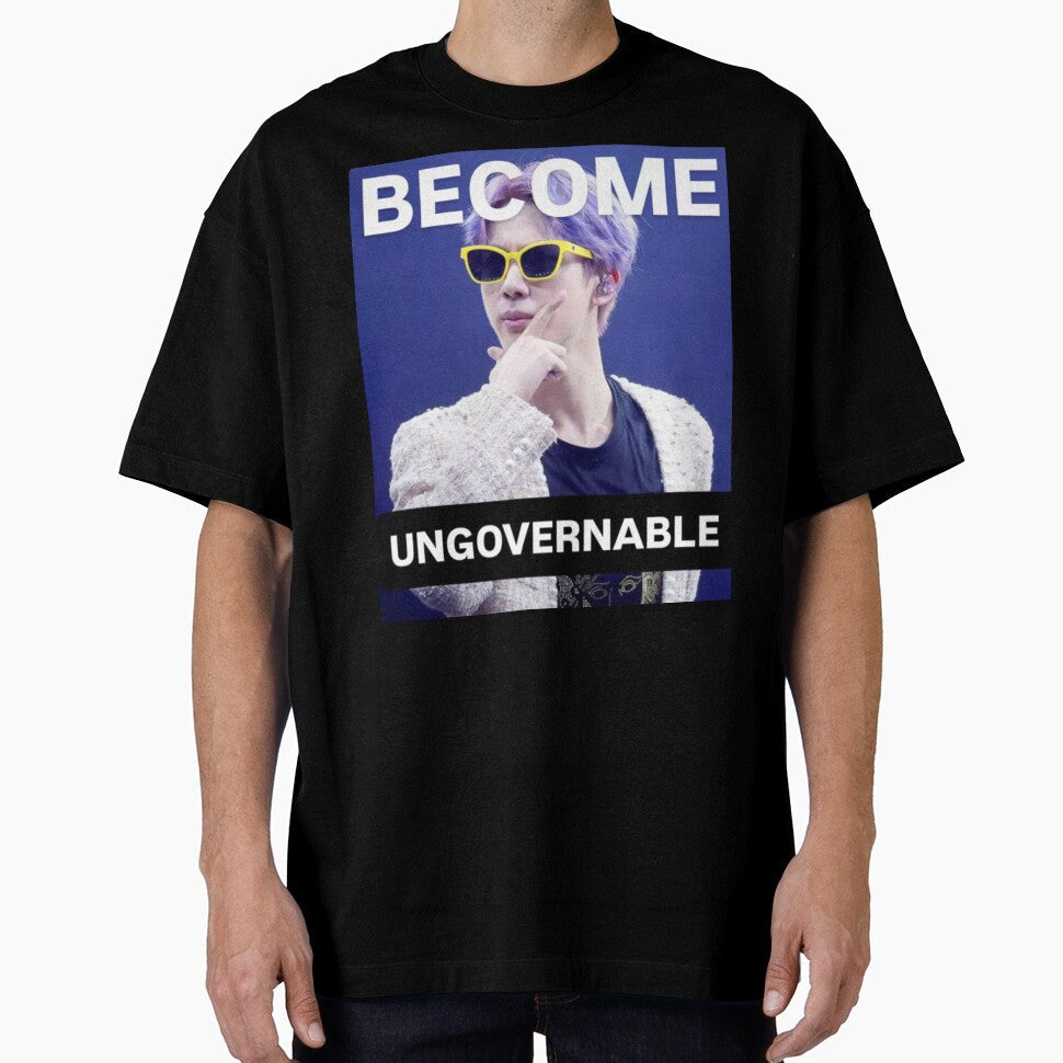 become ungovernable by stupidbtsmemeaccount Unisex T-shirt, Sweatshirt, Hoodie, Long Sleeve Tee - T-Shirt, Sweatshirt, Hoodie