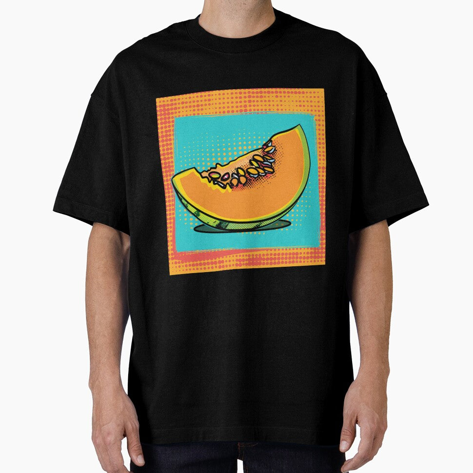 Rockmelon Pop Art 4 by AstroRisq Unisex T-shirt, Sweatshirt, Hoodie, Long Sleeve Tee - T-Shirt, Sweatshirt, Hoodie
