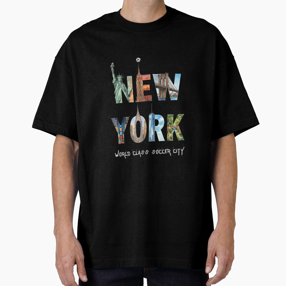 New York City Soccer Art by MollyLYork Unisex T-shirt, Sweatshirt, Hoodie, Long Sleeve Tee - T-Shirt, Sweatshirt, Hoodie