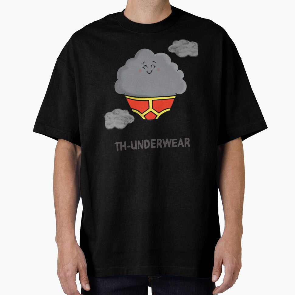 Thunderwear by carlbatterbee Unisex T-shirt, Sweatshirt, Hoodie, Long Sleeve Tee - T-Shirt, Sweatshirt, Hoodie