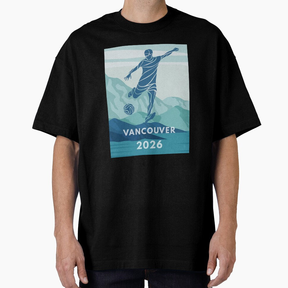 Vancouver 2026 soccer t-shirt by XDivineTees Unisex T-shirt, Sweatshirt, Hoodie, Long Sleeve Tee - T-Shirt, Sweatshirt, Hoodie