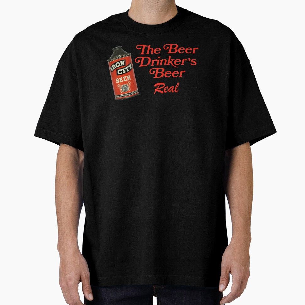 Iron City Beer - Old Cone Top Can Design by pineapplepink Unisex T-shirt, Sweatshirt, Hoodie, Long Sleeve Tee - T-Shirt, Sweatshirt, Hoodie