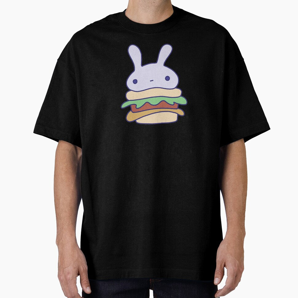 Cute Bunny Burger by line-on-line Unisex T-shirt, Sweatshirt, Hoodie, Long Sleeve Tee - T-Shirt, Sweatshirt, Hoodie