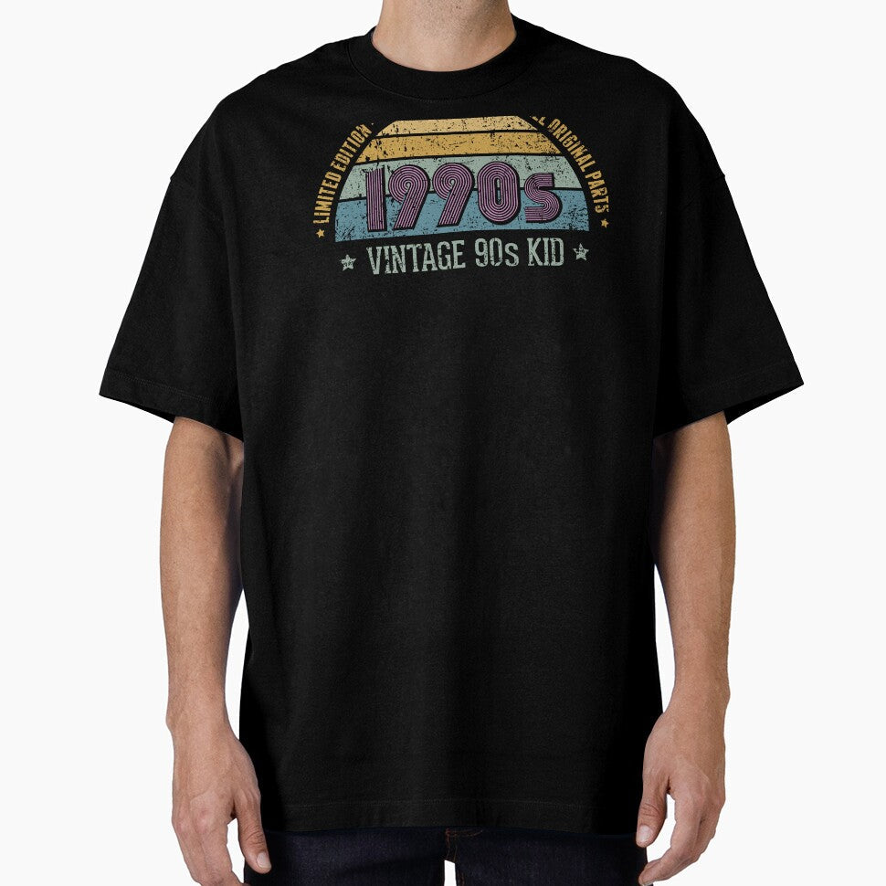 Vintage 90s Kid by kg07 Unisex T-shirt, Sweatshirt, Hoodie, Long Sleeve Tee - T-Shirt, Sweatshirt, Hoodie