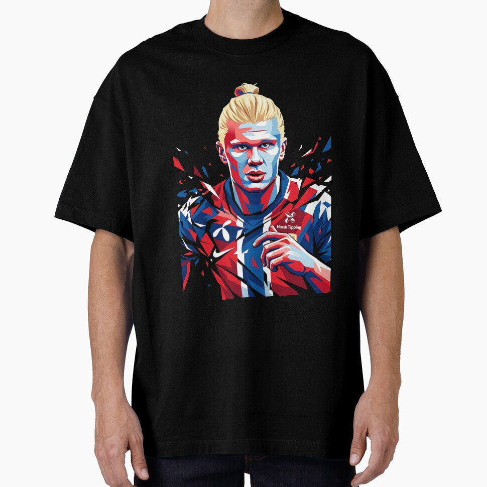 Erling Haaland Vexel Art World Cup 2026 by mazyoy Unisex T-shirt, Sweatshirt, Hoodie, Long Sleeve Tee - T-Shirt, Sweatshirt, Hoodie