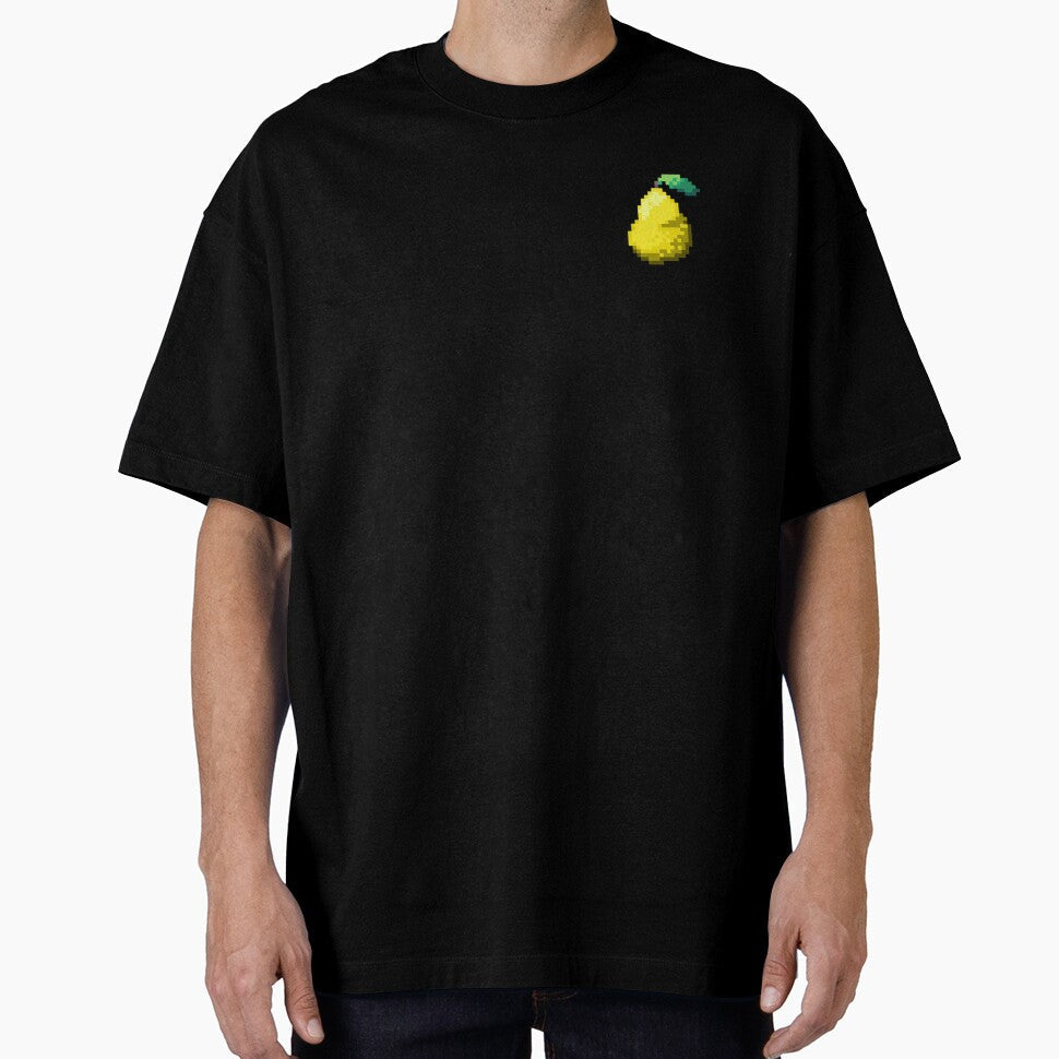 Pixel Quince - pixel food art by LittleFoodShop Unisex T-shirt, Sweatshirt, Hoodie, Long Sleeve Tee - T-Shirt, Sweatshirt, Hoodie