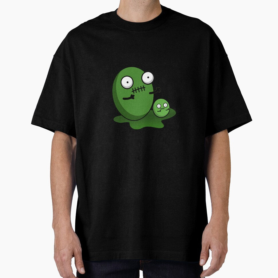 Zom-big Zom-small Cute Halloween Zombie Pun by punnybone Unisex T-shirt, Sweatshirt, Hoodie, Long Sleeve Tee - T-Shirt, Sweatshirt, Hoodie