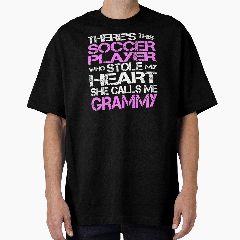 Soccer Player Stole My Heart She Calls Me Grammy graphic by nikkidawn74 Unisex T-shirt, Sweatshirt, Hoodie, Long Sleeve Tee - T-Shirt, Sweatshirt, Hoodie