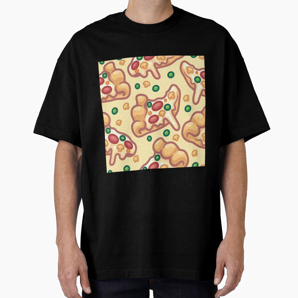 Cheesy Pizza Pattern Graphic by Legendary  Status Unisex T-shirt, Sweatshirt, Hoodie, Long Sleeve Tee - T-Shirt, Sweatshirt, Hoodie