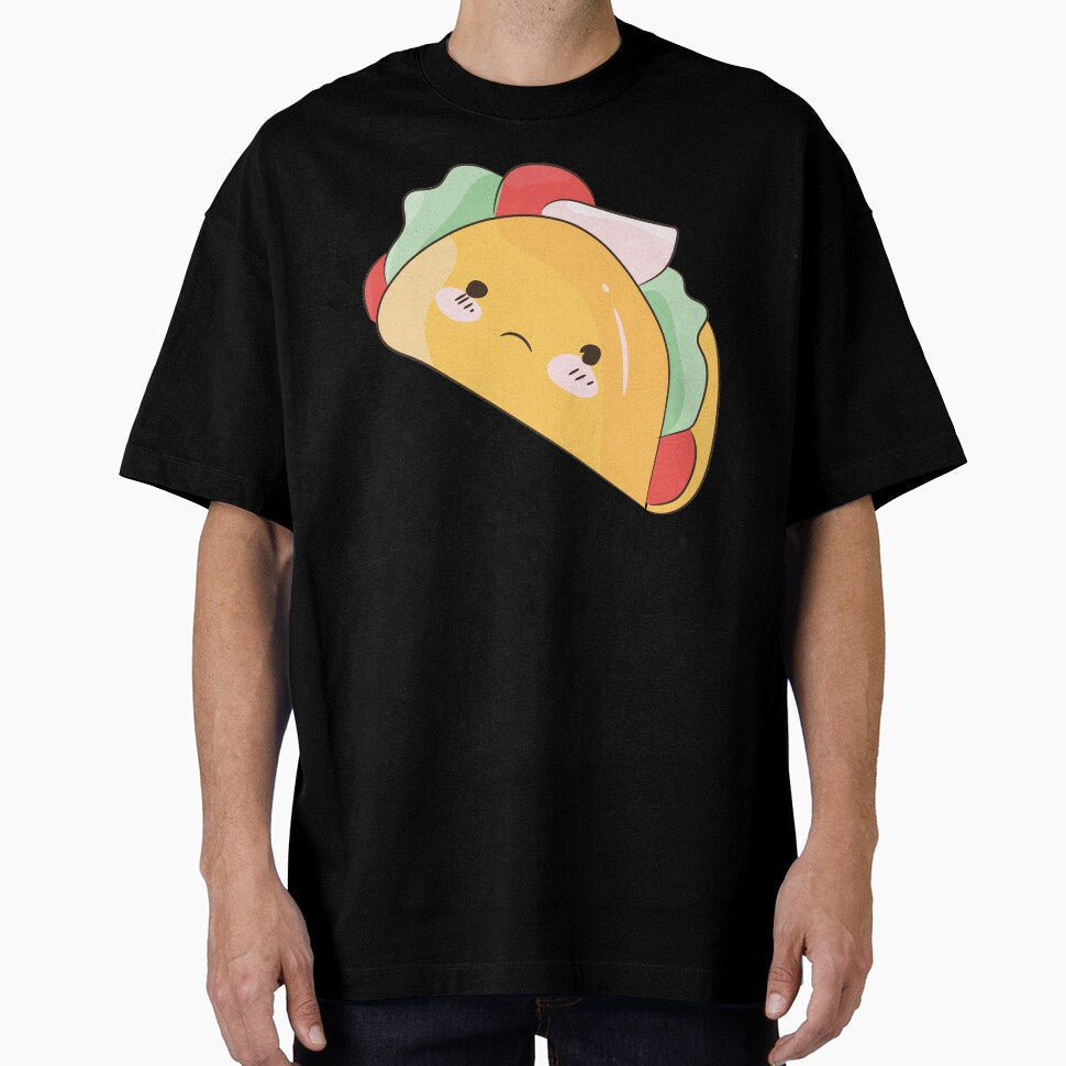 Sad kawaii taco Mexican by TamGustam Unisex T-shirt, Sweatshirt, Hoodie, Long Sleeve Tee - T-Shirt, Sweatshirt, Hoodie