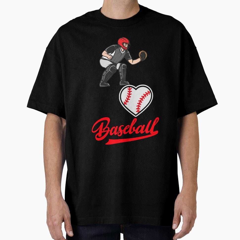 Love Baseball, Ball, Foul, catcher Homerun by MaxiiMerch Unisex T-shirt, Sweatshirt, Hoodie, Long Sleeve Tee - T-Shirt, Sweatshirt, Hoodie