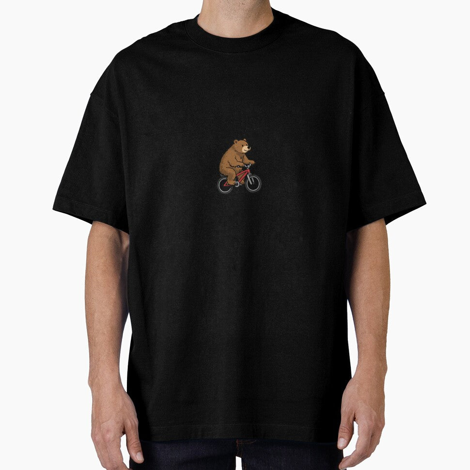 Bear Riding a bike by TickleMonster30 Unisex T-shirt, Sweatshirt, Hoodie, Long Sleeve Tee - T-Shirt, Sweatshirt, Hoodie