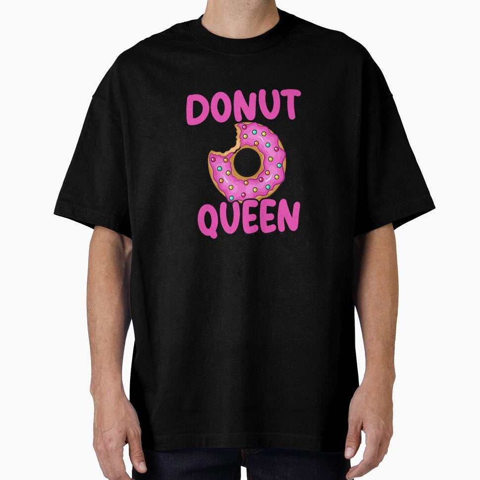 Donut Quenn Mama of  Funny  Donut Birthday by SwankyFine Unisex T-shirt, Sweatshirt, Hoodie, Long Sleeve Tee - T-Shirt, Sweatshirt, Hoodie