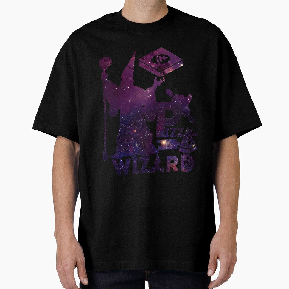 Pizza wizard by Chaos-Touch Unisex T-shirt, Sweatshirt, Hoodie, Long Sleeve Tee - T-Shirt, Sweatshirt, Hoodie