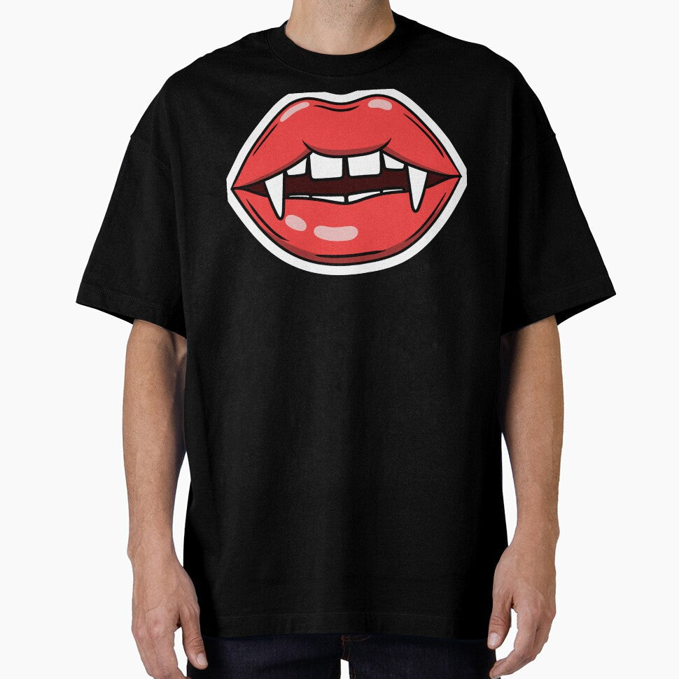 Vampire lips by Raymi03 Unisex T-shirt, Sweatshirt, Hoodie, Long Sleeve Tee - T-Shirt, Sweatshirt, Hoodie