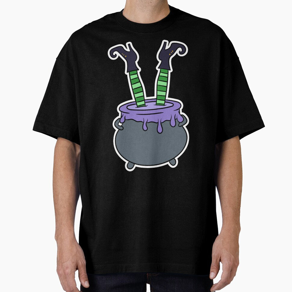 kawaii halloween cauldron by Raymi03 Unisex T-shirt, Sweatshirt, Hoodie, Long Sleeve Tee - T-Shirt, Sweatshirt, Hoodie