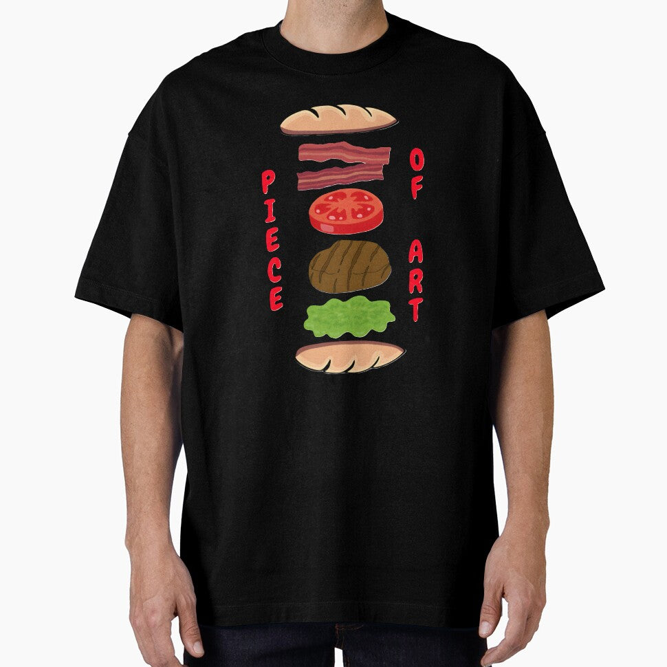 The Art Of The Sandwich by Ayman Toumarti Unisex T-shirt, Sweatshirt, Hoodie, Long Sleeve Tee - T-Shirt, Sweatshirt, Hoodie