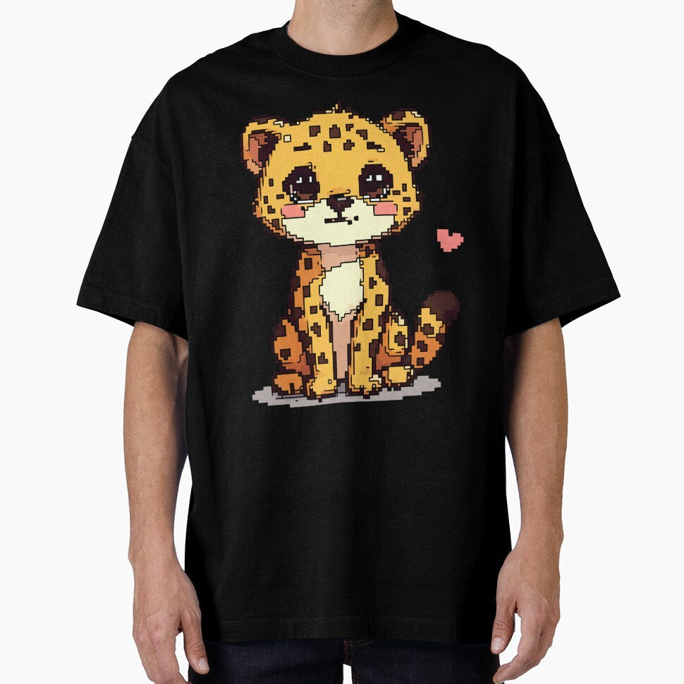 Pixel Speed of the Cheetah by NaturePixel Unisex T-shirt, Sweatshirt, Hoodie, Long Sleeve Tee - T-Shirt, Sweatshirt, Hoodie