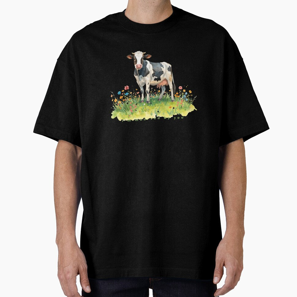 Im Moo-ved By You - Cute Pun | TeeHee Puns Funny Design by TeeHee Puns Unisex T-shirt, Sweatshirt, Hoodie, Long Sleeve Tee - T-Shirt, Sweatshirt, Hoodie