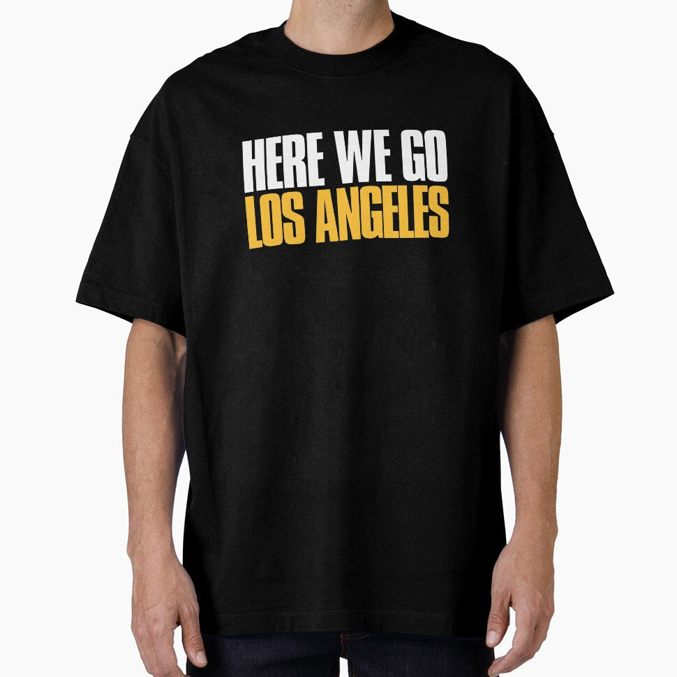 Here we go Los Angeles Fan by elhefe Unisex T-shirt, Sweatshirt, Hoodie, Long Sleeve Tee - T-Shirt, Sweatshirt, Hoodie