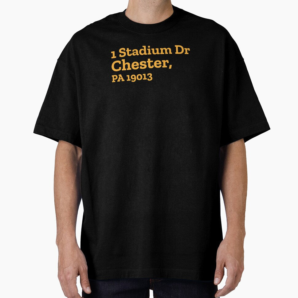 The Union Stadium Address by The Chuck Wagon Unisex T-shirt, Sweatshirt, Hoodie, Long Sleeve Tee - T-Shirt, Sweatshirt, Hoodie