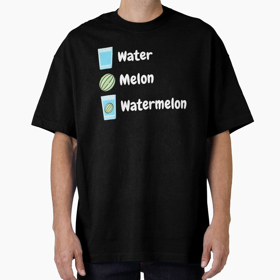 Water Melon Watermelon Bad Dad Joke by Manifest-Style Unisex T-shirt, Sweatshirt, Hoodie, Long Sleeve Tee - T-Shirt, Sweatshirt, Hoodie