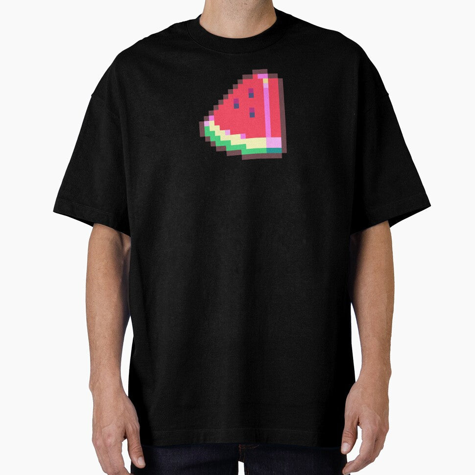 pixel watermelon by PixelArtiste Unisex T-shirt, Sweatshirt, Hoodie, Long Sleeve Tee - T-Shirt, Sweatshirt, Hoodie