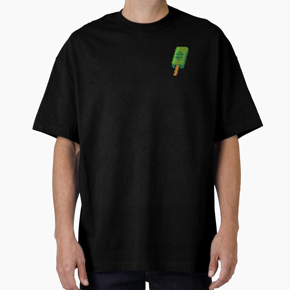 Pixel Lime popsicle - pixel food art by LittleFoodShop Unisex T-shirt, Sweatshirt, Hoodie, Long Sleeve Tee - T-Shirt, Sweatshirt, Hoodie