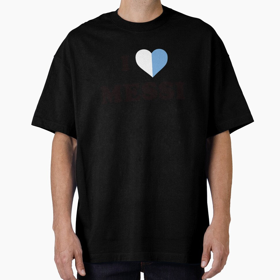 I Love Messi by altaimagen Unisex T-shirt, Sweatshirt, Hoodie, Long Sleeve Tee - T-Shirt, Sweatshirt, Hoodie