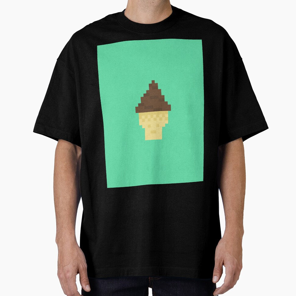 Cute Pixelios Ice cream - Chocolate by BlusparkStudio Unisex T-shirt, Sweatshirt, Hoodie, Long Sleeve Tee - T-Shirt, Sweatshirt, Hoodie