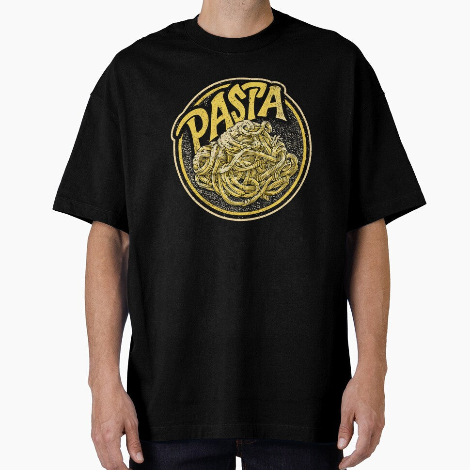 Vintage Pasta Lover Emblem  Retro Food Art by Absyntart Unisex T-shirt, Sweatshirt, Hoodie, Long Sleeve Tee - T-Shirt, Sweatshirt, Hoodie